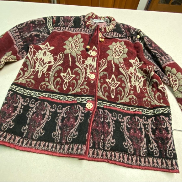 SOLD Boho Tapestry Flashback Jacket - Picture 3 of 8